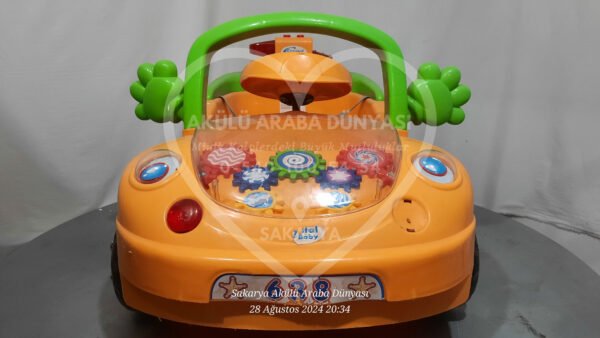 Crystal Baby Police Akülü Araba 6 Volt İkinciel - Görsel 4