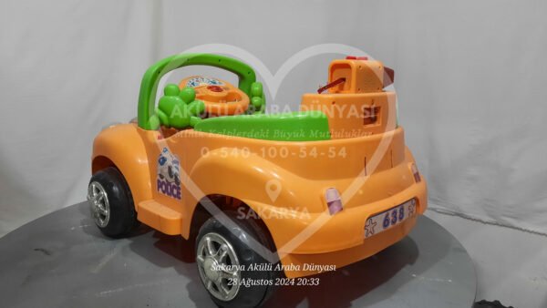 Crystal Baby Police Akülü Araba 6 Volt İkinciel - Görsel 10