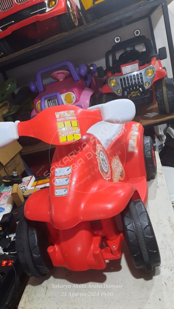 Dolu 8077 Moto Quad 6 Volt Akülü Atv Motor Teşhir