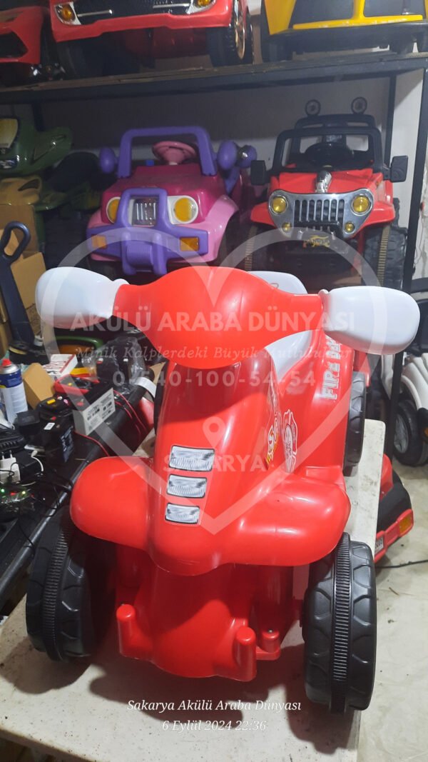 Dolu 8077 Moto Quad 6 Volt Akülü Atv Motor Teşhir Güncel - Görsel 1