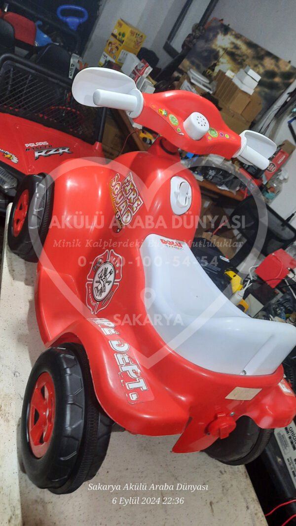 Dolu 8077 Moto Quad 6 Volt Akülü Atv Motor Teşhir Güncel - Görsel 3
