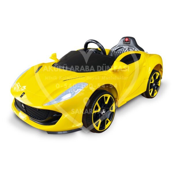 Akar Toys Favori Kumandalı 4X2 12 Volt Lacivert Akülü Araba (95-608) - Görsel 1