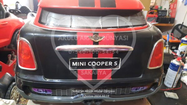 Mini Cooper Lisanslı İkinci El 12 Volt Akülü Araba - Görsel 11