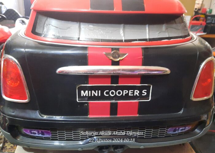 Mini Cooper Lisanslı İkinci El 12 Volt Akülü Araba 12