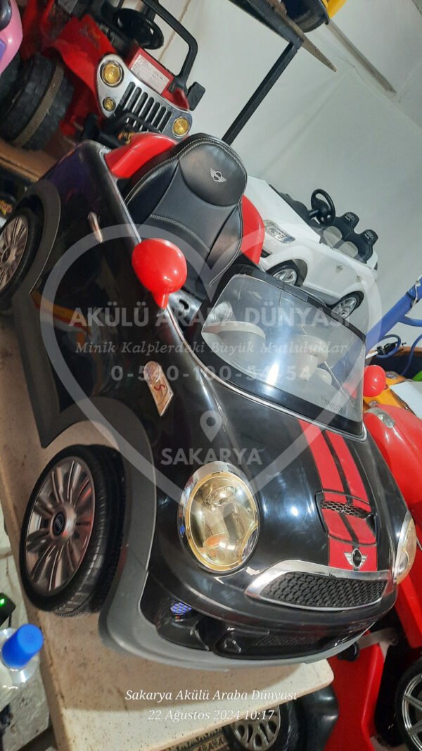 Mini Cooper Lisanslı İkinci El 12 Volt Akülü Araba - Görsel 4