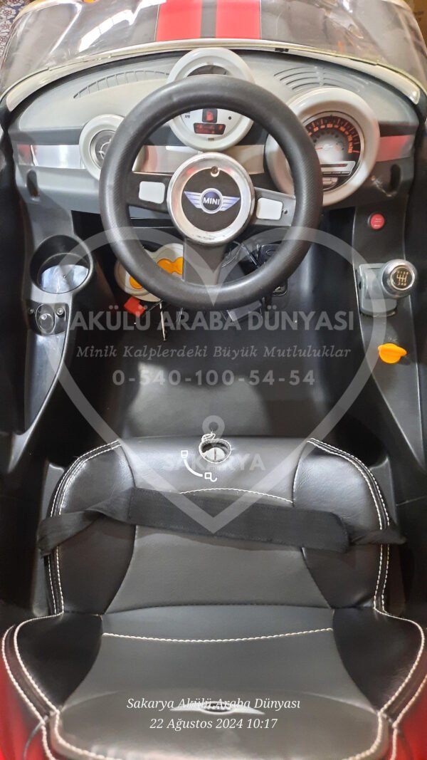 Mini Cooper Lisanslı İkinci El 12 Volt Akülü Araba - Görsel 5