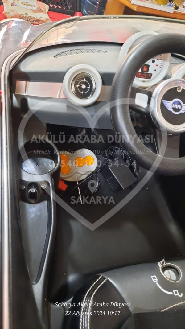 Mini Cooper Lisanslı İkinci El 12 Volt Akülü Araba - Görsel 6