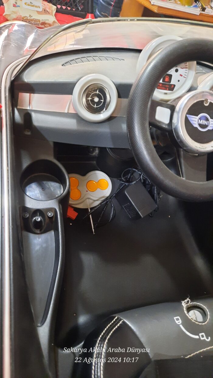 Mini Cooper Lisanslı İkinci El 12 Volt Akülü Araba 6