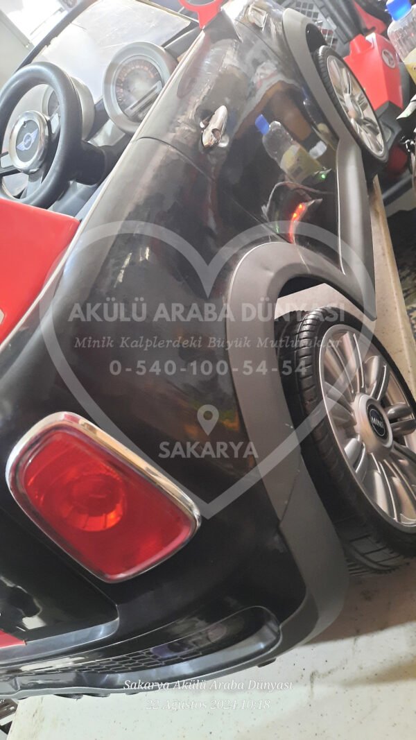 Mini Cooper Lisanslı İkinci El 12 Volt Akülü Araba - Görsel 9