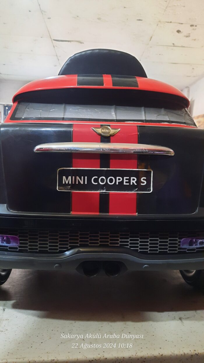 Mini Cooper Lisanslı İkinci El 12 Volt Akülü Araba 10