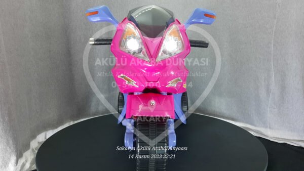 BabyHope Wei-B JY2058 6V Akülü Motosiklet Pembe