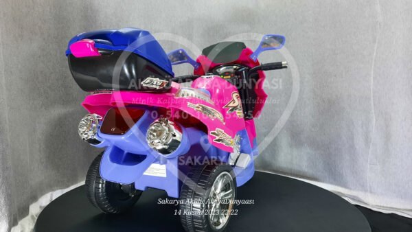 BabyHope Wei-B JY2058 6V Akülü Motosiklet Pembe