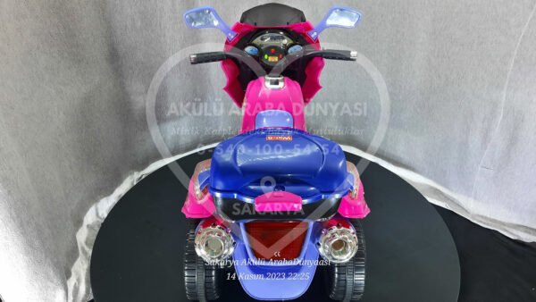 BabyHope Wei-B JY2058 6V Akülü Motosiklet Pembe
