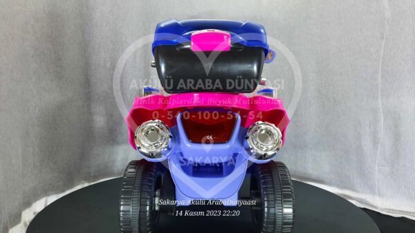 BabyHope Wei-B JY2058 6V Akülü Motosiklet Pembe