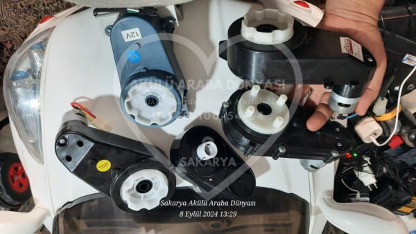 Akülü Araba Şanzumanı 6 Volt 12 Volt 24 Volt