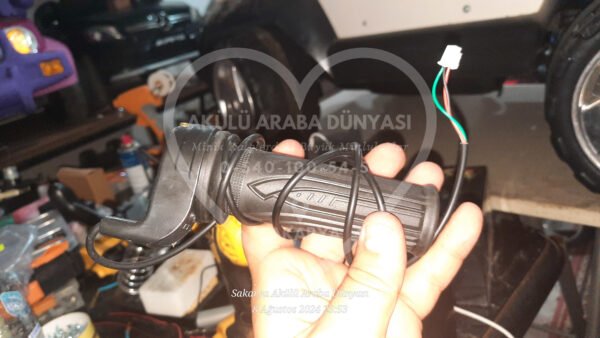 Aliş Motosiklet Gaz Kolu El Gazı Kademeli Yeni Nesil - Görsel 1