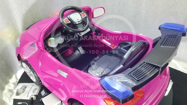 BabyHope 436 E-Drive-5 12 V Akülü Araba Pembe - Görsel 2