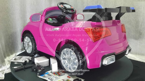 BabyHope 436 E-Drive-5 12 V Akülü Araba Pembe - Görsel 7