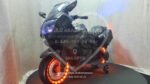 Işıklı Teker BabyHope 438 12 Volt Akülü Motosiklet XMX 316 Siyah - Görsel 2