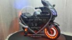 Işıklı Teker BabyHope 438 12 Volt Akülü Motosiklet XMX 316 Siyah - Görsel 13