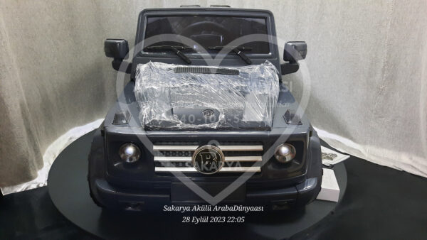 G65 AMG BabyHope 439 Akülü Araba Gri Jip BHU12