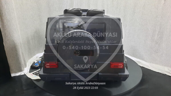 G65 AMG BabyHope 439 Akülü Araba Gri Jip BHU12