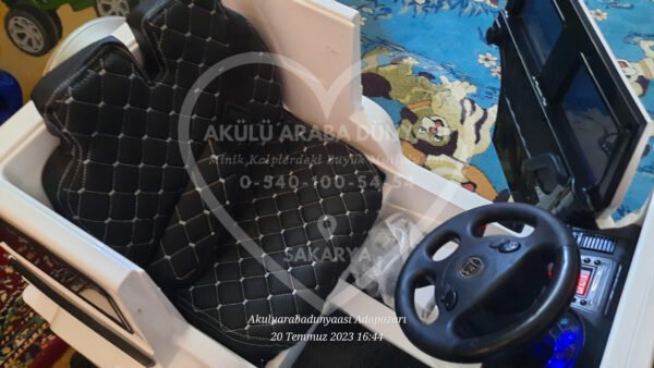 G65 AMG BabyHope 439 Akülü Araba Beyaz Jip BHU12