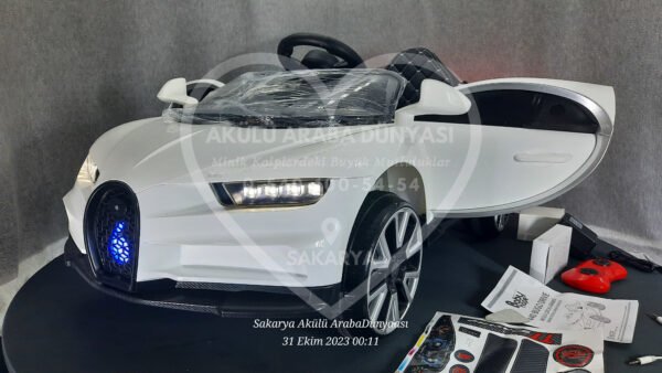 BabyHope Bugo 440 12 Volt Akülü Araba Beyaz - Görsel 16