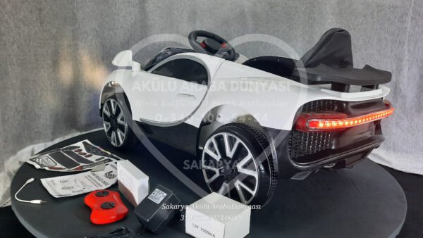BabyHope Bugo 440 12 Volt Akülü Araba Beyaz - Görsel 3