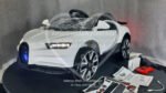 BabyHope Bugo 440 12 Volt Akülü Araba Beyaz - Görsel 8
