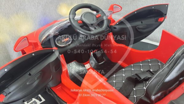 BabyHope Bugo 440 12 Volt Akülü Araba Kırmızı