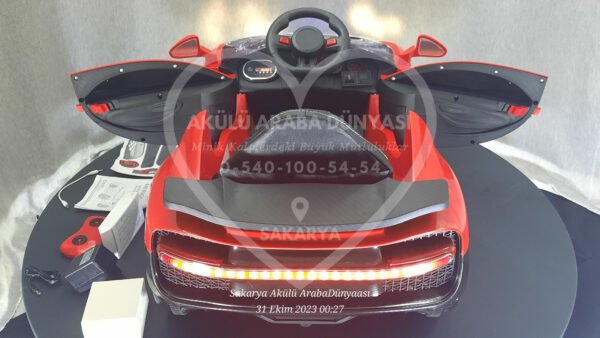BabyHope Bugo 440 12 Volt Akülü Araba Kırmızı