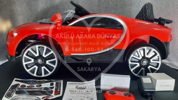 BabyHope Bugo 440 12 Volt Akülü Araba Kırmızı