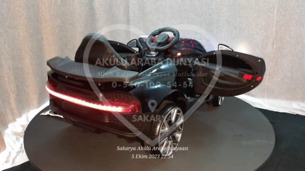BabyHope Bugo 440 12 Volt Akülü Araba Metalik Siyah
