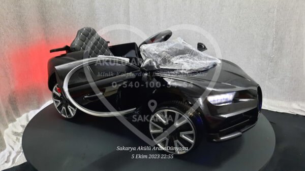 BabyHope Bugo 440 12 Volt Akülü Araba Metalik Siyah