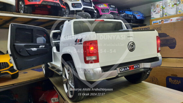 BabyHope 441 Quattro 4×4 Akülü Araba İnci Beyaz