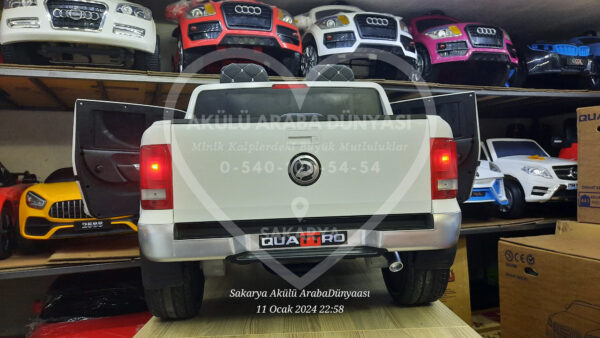 BabyHope 441 Quattro 4×4 Akülü Araba İnci Beyaz