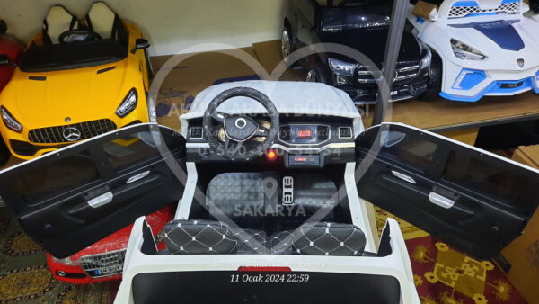 BabyHope 441 Quattro 4×4 Akülü Araba İnci Beyaz