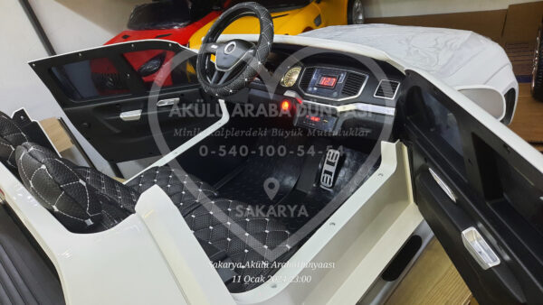 BabyHope 441 Quattro 4×4 Akülü Araba İnci Beyaz