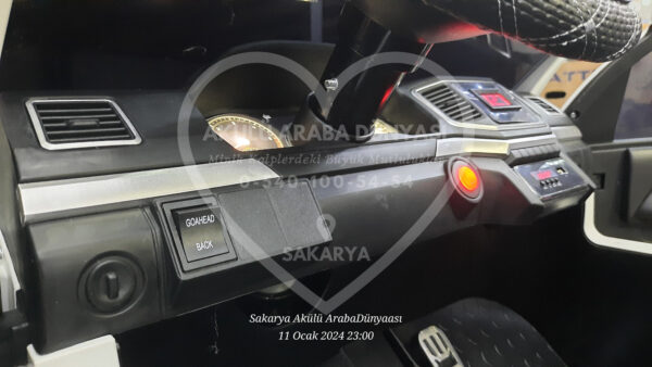 BabyHope 441 Quattro 4×4 Akülü Araba İnci Beyaz