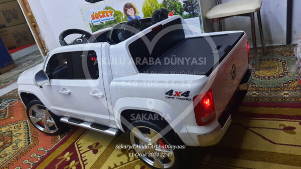 BabyHope 441 Quattro 4×4 Akülü Araba İnci Beyaz