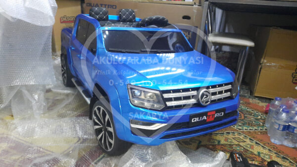 BabyHope 441 Quattro 4×4 Akülü Araba Metalik Mavi