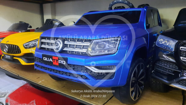BabyHope 441 Quattro 4×4 Akülü Araba Metalik Mavi