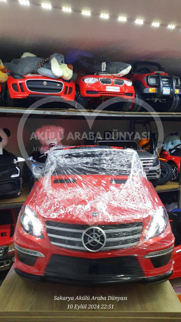 BabyHope 443 XC Power 12 Volt Akülü Jip Kırmızı Işıklı Teker