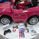 BabyHope 436 E-Drive-5 12 V Akülü Araba Pembe - Görsel 2