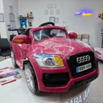 BabyHope 436 E-Drive-5 12 V Akülü Araba Pembe - Görsel 6