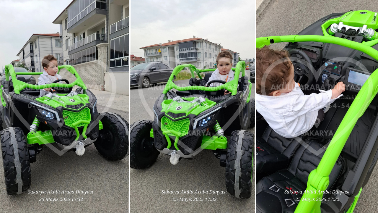 Can-Am Maverick Akülü Araba BRP Lisanslı: Gerçek Off-Road Deneyimi Şimdi Akülü Araba Dünyası’nda!