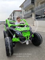 BRP Lisanslı Can-Am Maverick 24 Volt Tabletli 4x4 Akülü Jip UTV - Görsel 4