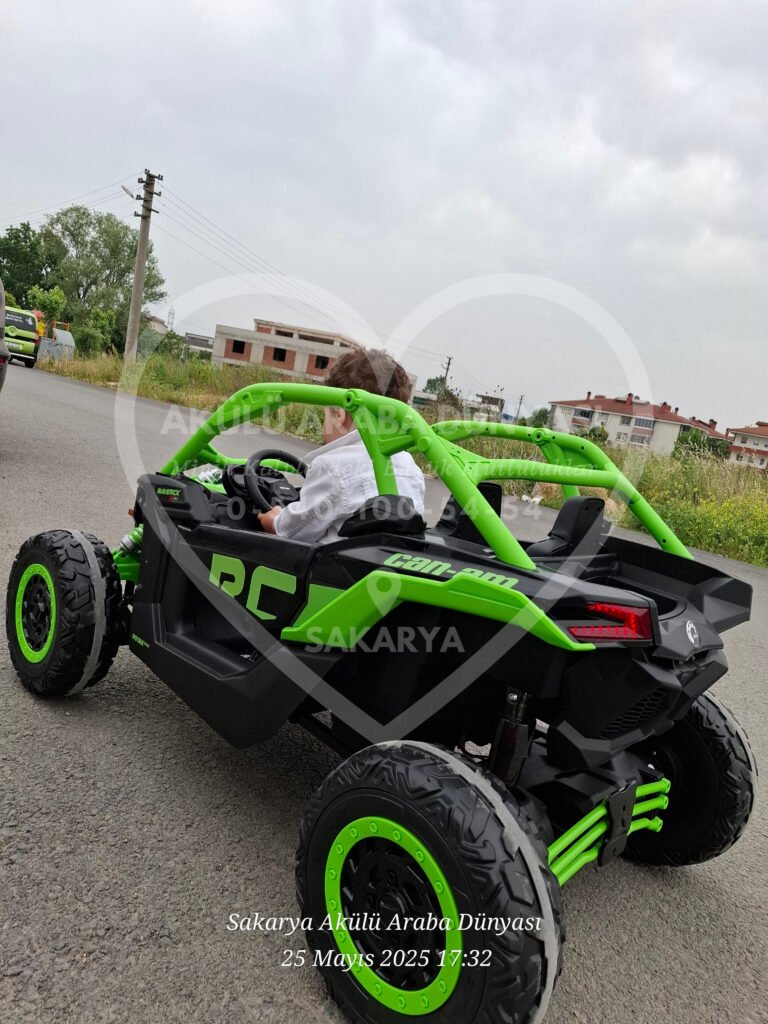 Can-Am Maverick Akülü Araba BRP Lisanslı: Gerçek Off-Road Deneyimi Şimdi Akülü Araba Dünyası’nda!