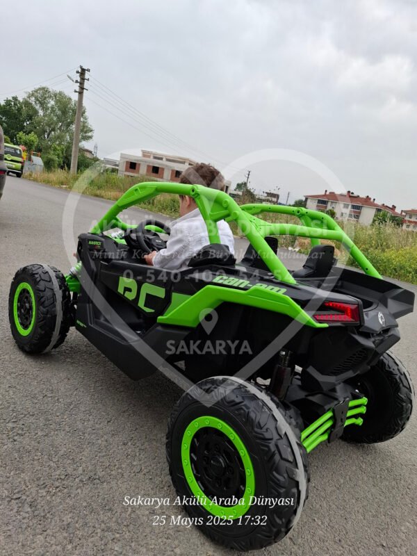 BRP Lisanslı Can-Am Maverick 24 Volt Tabletli 4x4 Akülü Jip UTV - Görsel 8